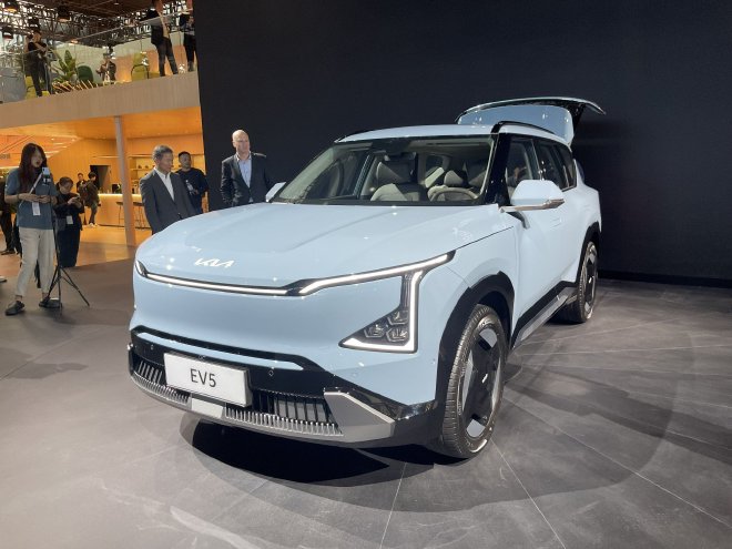 2023 Guangzhou Auto Show: Kia EV5 sells for 14.98-17.48 million yuan.